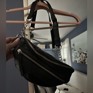 Free people leather Fanny pack